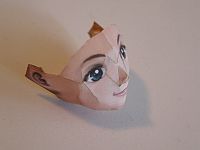 Бумажная модель. Гномка AXI =LineAge 2=